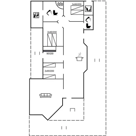 Holiday home Birgita - 700m From The Sea By Interhome Vejers Strand